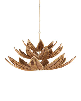 Cubana 12 Light Chandelier in Natural / Coco Cream (142|90001299)