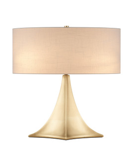 Cassia Two Light Table Lamp in Gold Leaf (142|60001043)