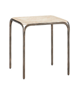 Crema Side Table in Natural/Bronze (142|40000221)