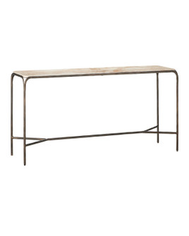 Crema Console Table in Natural/Bronze (142|40000219)