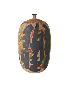 Zeal Vase in Black/Yellow/Green/Red (142|12000999)