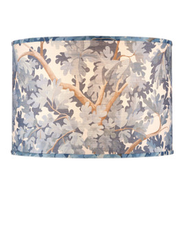 Woodland Lamp Shade in Blue/Brown/Ivory (142|09006011)