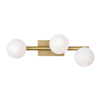 Altair Three Light Wall Sconce in Burnished Brass (454|SLW1043BBS)