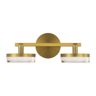 Khan LED Vanity in Burnished Brass (454|SLV1012BBS)