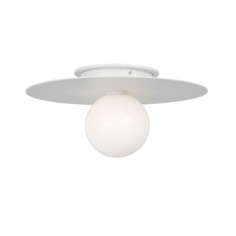 Nodes One Light Flush Mount in Matte White (454|KF1011MWT)