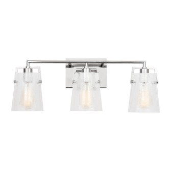 Crofton Three Light Vanity in Chrome (454|DJV1033CHCKG) Crofton Three Light Vanity in Chrome (454|DJV1033CHCKG)