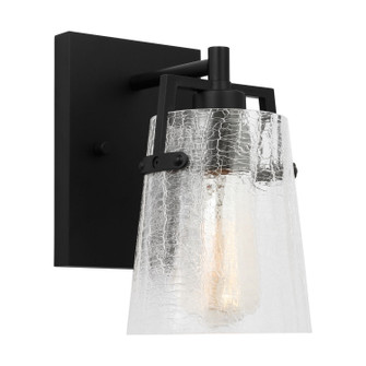Crofton One Light Wall Sconce in Midnight Black (454|DJV1031MBKCKG)