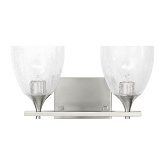 Toffino Two Light Vanity in Brushed Nickel (454|DJV1022BSCKG) Toffino Two Light Vanity in Brushed Nickel (454|DJV1022BSCKG)