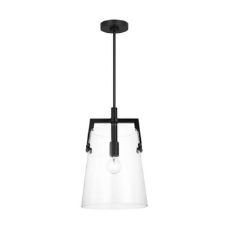Crofton One Light Pendant in Midnight Black (454|DJP1271MBK)