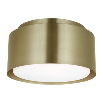 Dartmore One Light Flush Mount in Satin Brass (454|DJF1051SB) Dartmore One Light Flush Mount in Satin Brass (454|DJF1051SB)