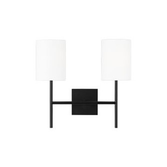 Key Two Light Wall Sconce in Midnight Black (454|BW1012MBK)