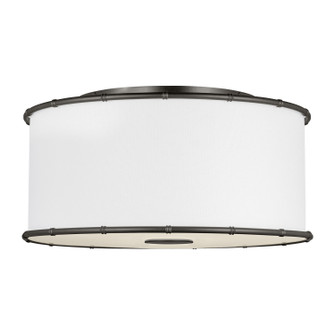 Aldric Two Light Flush Mount in Aged Iron (454|AF1182AI)