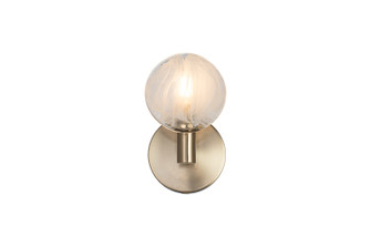 Cloudburst One Light Wall Sconce in Champagne Gold (423|W33801CG)
