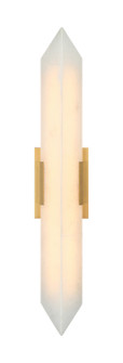 RIGIO LED Wall Sconce in Aged Gold Brass (423|S18730AG)