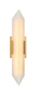 RIGIO LED Wall Sconce in Aged Gold Brass (423|S18724AG)
