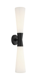 JAMESON Two Light Wall Sconce in Matte Black (423|S18122MB)