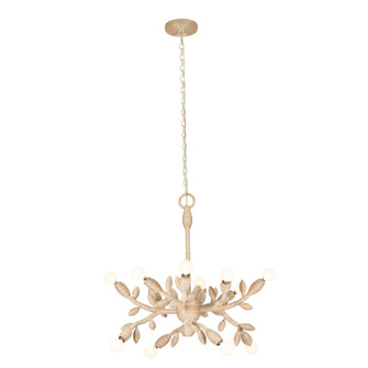 Branche 12 Light Chandelier in Warm Ivory (33|527055WIV)