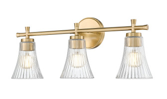 Belle Three Light Vanity in Modern Gold (224|75193VMGLD)