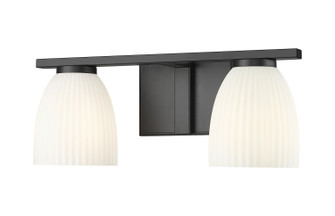 Naya Two Light Vanity in Matte Black (224|75182VMB)