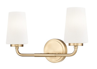 Montford Two Light Vanity in Modern Gold (224|70052VMGLD)