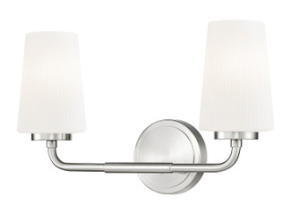 Montford Two Light Vanity in Brushed Nickel (224|70052VBN)