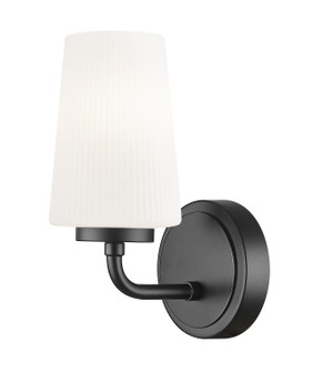 Montford One Light Wall Sconce in Matte Black (224|70051SMB)