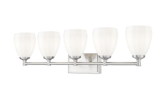 Oren Five Light Vanity in Brushed Nickel (224|70045VBN)