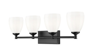 Oren Four Light Vanity in Matte Black (224|70044VMB)