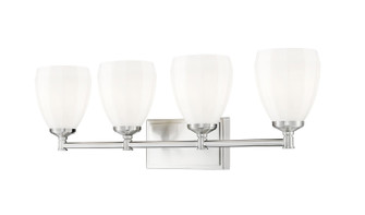 Oren Four Light Vanity in Brushed Nickel (224|70044VBN)