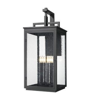 Hartwell Six Light Outdoor Wall Mount in Sand Black (224|5019XXLBK)