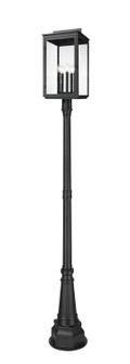 Hartwell Five Light Outdoor Post Mount in Sand Black (224|5019PHXLR564PBK)