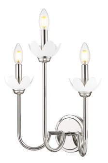 Allistair Three Light Wall Sconce in Polished Nickel (224|3523SPN)
