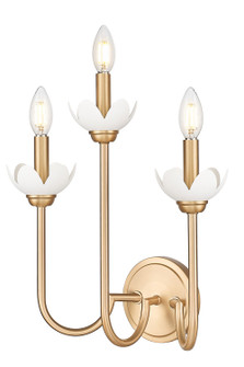 Allistair Three Light Wall Sconce in Modern Gold (224|3523SMGLD)
