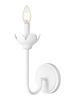 Allistair One Light Wall Sconce in Textured White (224|3521STW)