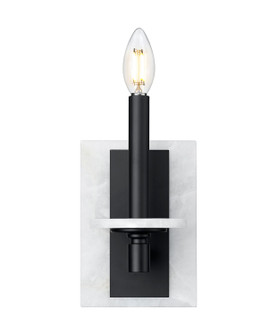 Kaden One Light Wall Sconce in Matte Black (224|30451SMB)