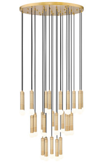 Stari 27 Light Chandelier in Modern Gold (224|1956P27RMGLD)