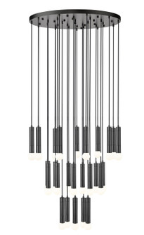 Stari 27 Light Chandelier in Matte Black (224|1956P27RMB)