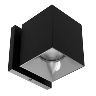 Zoron LED Wall Mount in Black/Chrome (34|W4SNCSBKCH)