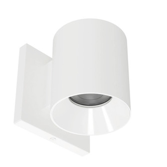 Zoron LED Wall Mount in White/White (34|W4RFCSWTWT)