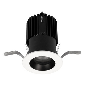 Volta LED Downlight Trim in Black/White (34|R2RD2TWTWBBKWT)