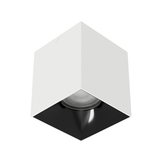 Zoron LED Flush Mount in White/Black (34|C4SLNCSWTBK)