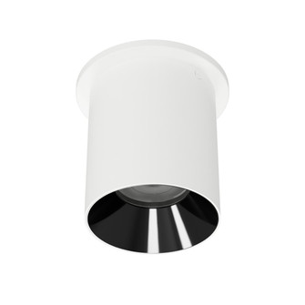 Zoron LED Flush Mount in White/Black (34|C4RTFCSWTBK)