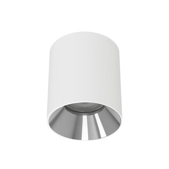 Zoron LED Flush Mount in White/Chrome (34|C4RLFCSWTCH)
