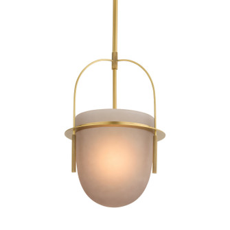 Kathleen One Light Pendant in Frosted Smoke (314|DPC19)