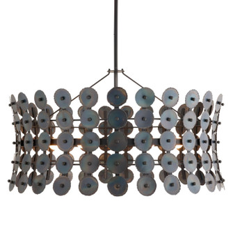 Imperia Six Light Chandelier in Burnt Iron (314|DMI22)