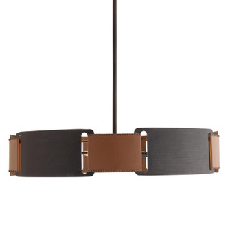 Ivan Five Light Chandelier in Brown (314|DMI23)