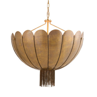 Inaya Three Light Chandelier in Antique Brass (314|DMI21)