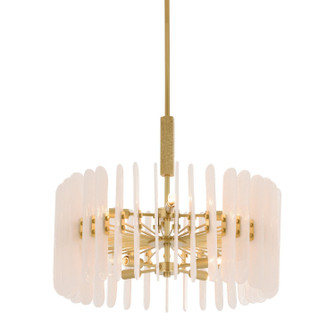 Klaus Eight Light Chandelier in Clear (314|DMC34)