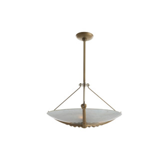 Karlsen Three Light Semi-Flush Mount in Frosted (314|DFI08)