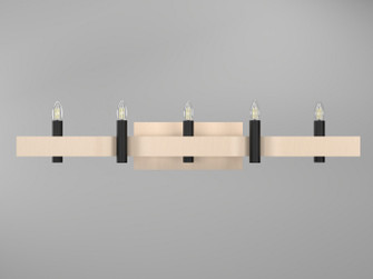 Flow Four Light Wall Lamp in Organic Cappuccino (486|421448)